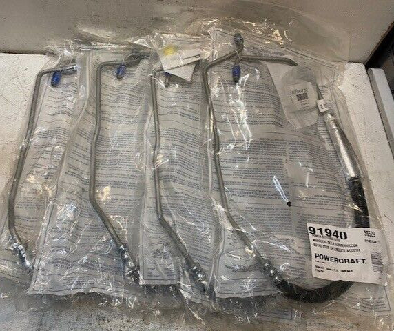 4 Quantity of Powercraft Power Steering Hose 91940 (4 Quantity)