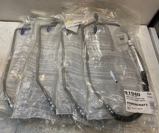 4 Quantity of Powercraft Power Steering Hose 91940 (4 Quantity)