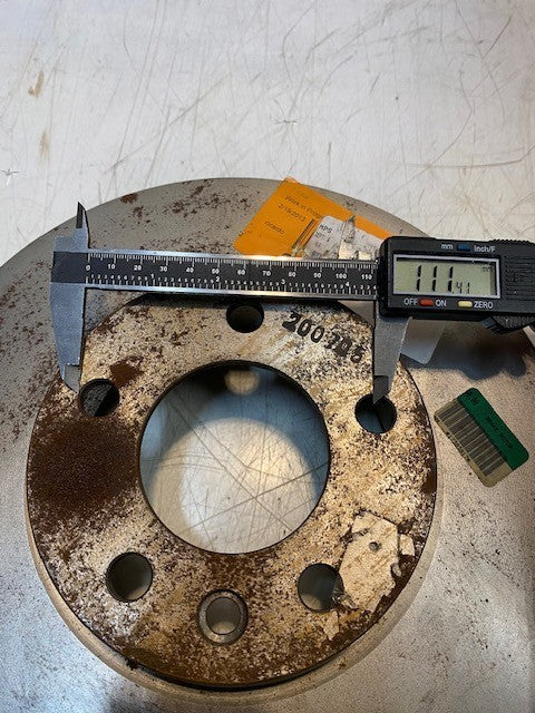 Brake Rotor 200705 | 5x111mm Bolt Pattern 70mm Bore 11-5/8" Dia.