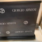Giorgio Armani Store Display Signage Roll Up Banner + Carrying Case 7 Foot Tall