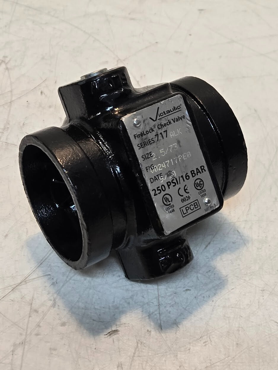Victaulic FireLock 2.5" Check Valve 717 ALK | V024717PE0 | 250 PSI 16 BAR | LPCB