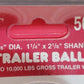 8 Qty. of Valley Trailer Ball 5006 | 10000Lb | 1-1/4"x2-1/8" Dia 2-5/16" (8 Qty)