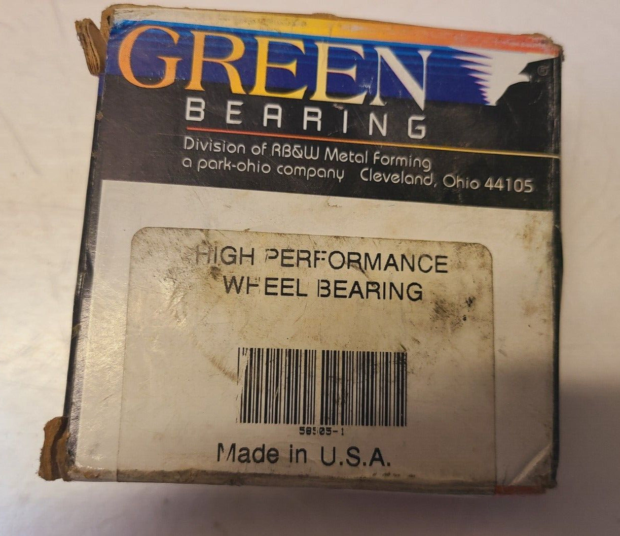 Green Bearing High Performance Wheel Bearing 58505-1 | SE885088X