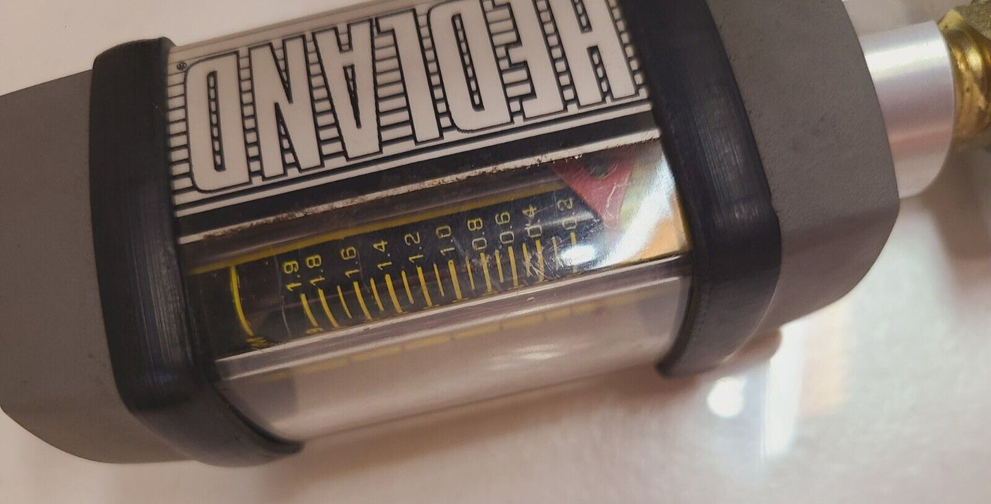 Hedland Mechanical Flowmeter H201A-005 & Manifold Valve 7024640 | FC08-20F V-C10