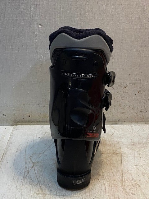 Nordica Exopower Trend 01 Lady Black Ski Boots Size 26.5 | 300mm | 260-265