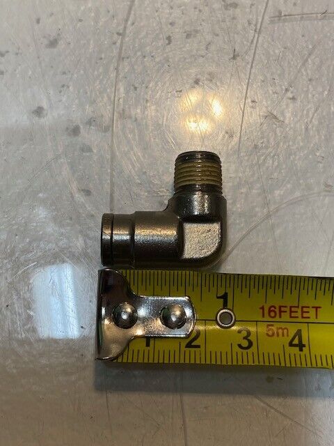 30 Qty of 1/4 x 1/8 NPT Elbow Fittings 7mm Female End 10mm Male End (30 Qty)