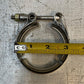 10 Quantity of 2.5” Stainless Steel V-Band Hose Clamps 3/4" Thick (10 Quantity)