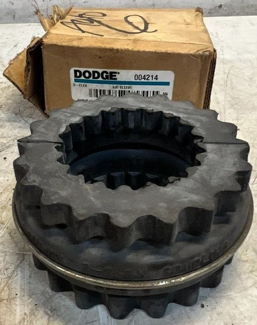 Dodge LoveJoy S-Flex Size 6 Coupling GJE Sleeve 004214 Heavy Duty Replacement