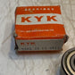 KYK Double Row Shielded Angular Ball Bearing 5202ZZC3SRI2, 5202ZZC3, 15x35x16mm