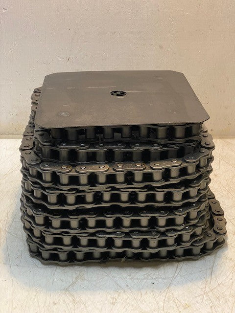 HKK Chain ANSI Standard Roller Chain 80-1R 50ft 600 Links HKK 80 w/ Extra Links
