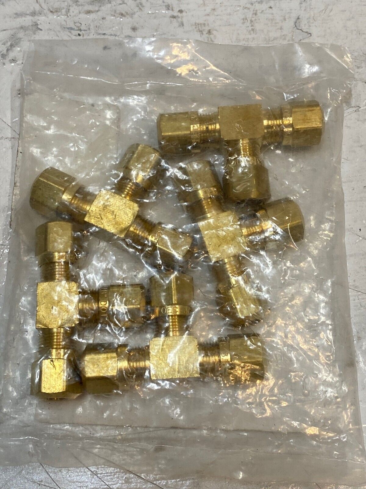 5 Pack of Imperial A/B Union Tee 3/8 Brass 90666 | 1C9579-5 (5 Quantity)