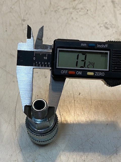 4 Quantity of Amflo C61 Male Combo Couplers 13mm End 29mm OD (4 Quantity)