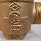 BH 1-1/2" NPT 300 Brass Threaded Fire Hose Valve | Listed 37WL