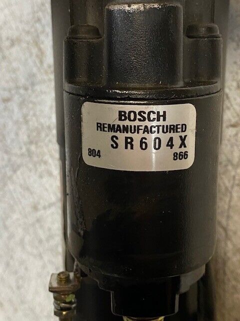 Bosch Remanufactured Starter SR604X | 804866