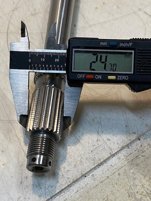 ATV Axle Shaft 0901-704A-929 | 37" L 18mm End 25mm 24-Spline 30mm 29-Spline
