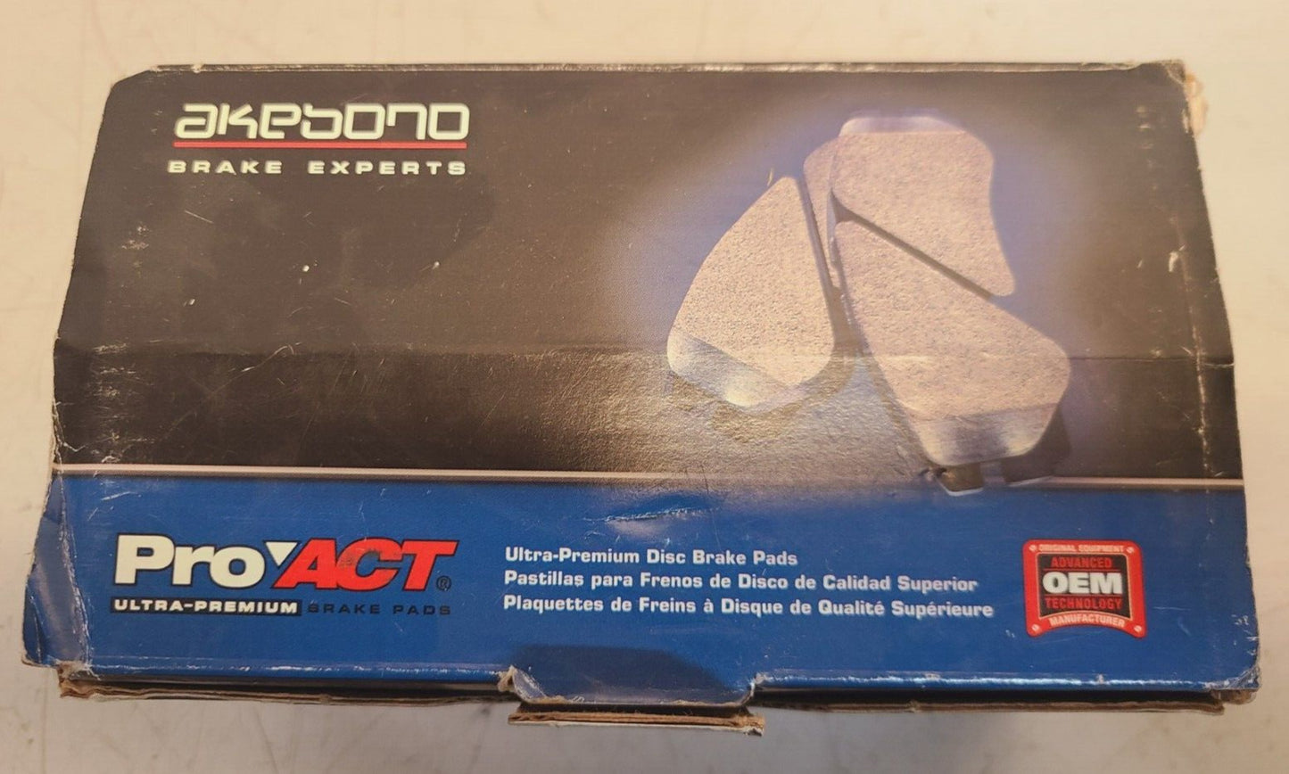 Akebono Proact Ultra Premium Disc Brake Pad Kit G2X19KB1 | AK AS327 FG