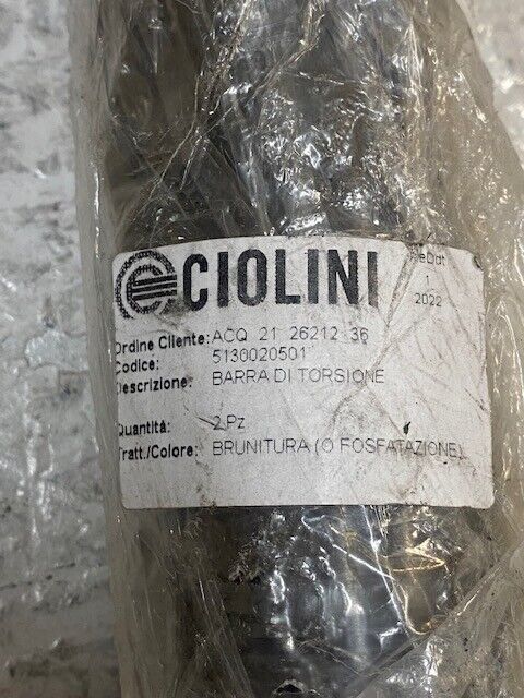 Ciolini ACQ212621236 Torsion Bar 5130020501