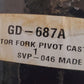 New Holland Castor Fork Pivot Casting GD-687A | Flexi Coil 09H25 | SVP-046