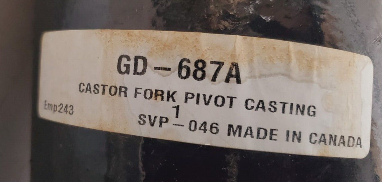 New Holland Castor Fork Pivot Casting GD-687A | Flexi Coil 09H25 | SVP-046