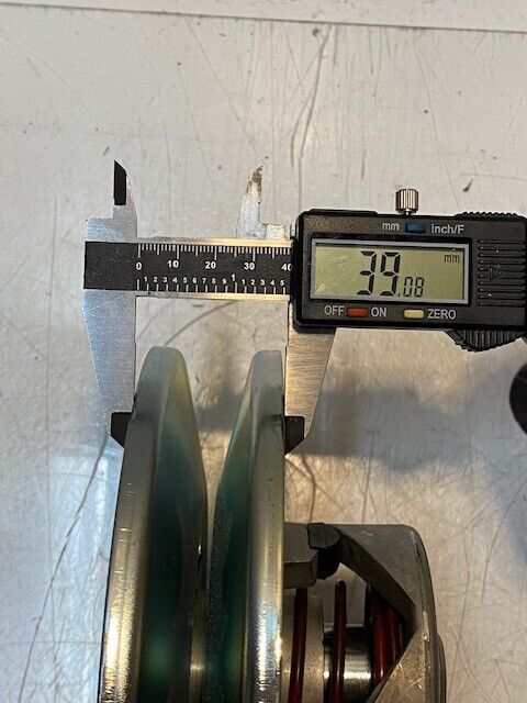 Torque Converter Driven Clutch 7-1/2" W 22mm Bore 39mm Thick