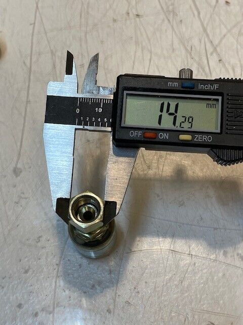 5 Quantity of ATTC-4 Hydraulic Hose Crimp Fittings 22mm OD 10mm ID (5 Quantity)