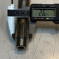 Input Drive Shaft 8-3/4" L 20mm End 9mm ID 28-Spline 33mm OD 30mm End