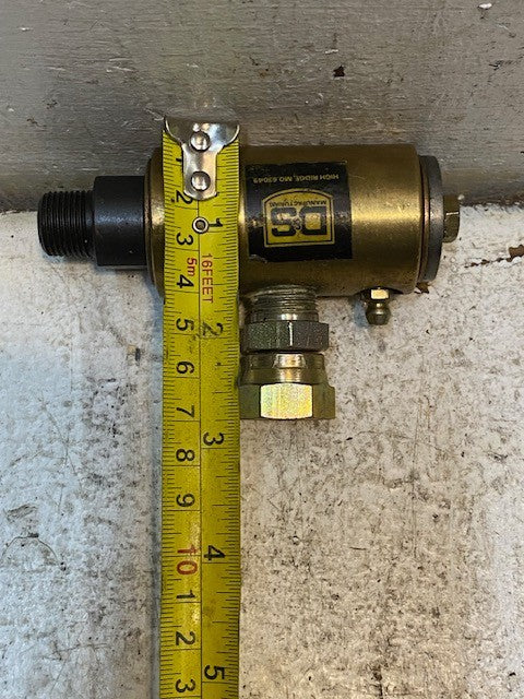 D&S Manufacturing Car Wash Hi-Pressure Swivel Fitting 4" x 2-3/4"