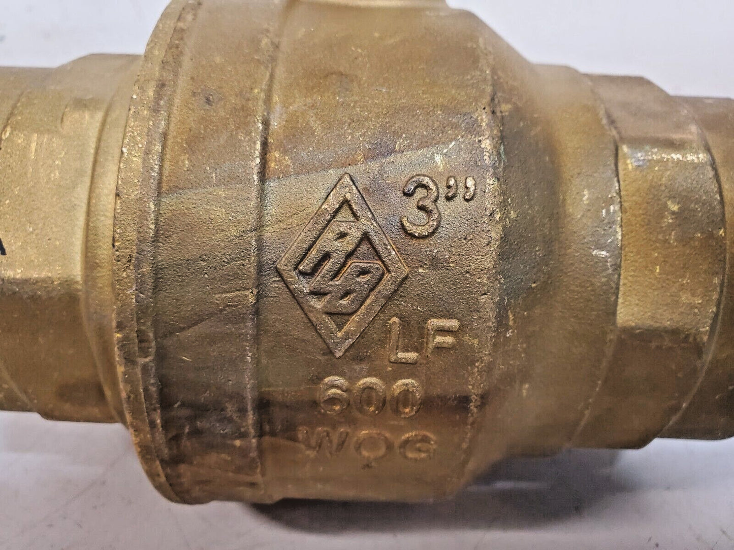 RB 3" Brass Ball Valve CW510L | DN80 PN16 | LF 600 WOG | 20