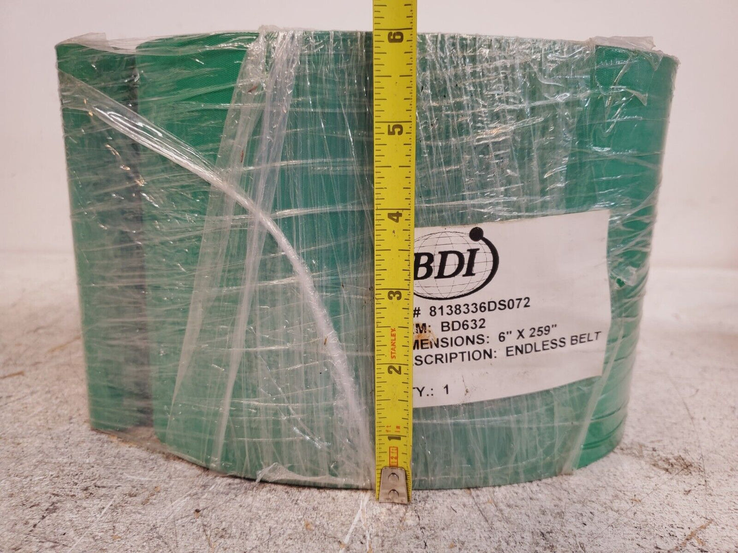 BDI Endless Belt BD632 | 6"x259"