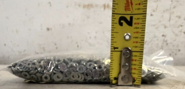 Hardware Specialty Co. Bag Of 5000 Flat Washers SWA12X25X03ZPT48 Steel Fasteners