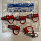 5 Qty of CEJN High Pressure Quick Disconnect Couplers w/Caps 10-358-6585 (5 Qty)