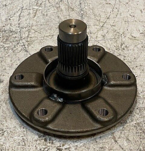 Front Axle 7" Wide Dia. 12mm 6-Bolt 30-Spline 35mm Shaft OD