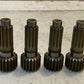 4 Quantity of Side Gear Pinion Shafts 2-1/2" Long 19-Spline 12-Spline (4 Qty)