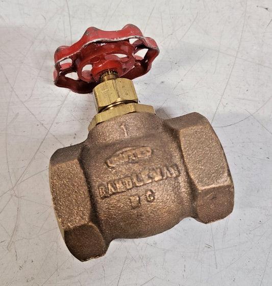 United Brass Works 1" Globe Valve 200 WOG