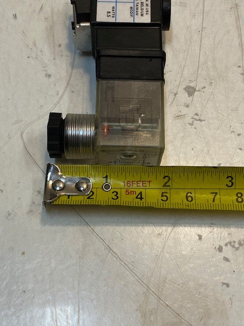 MAC Pneumatic Solenoid Valve 24 VDC 8.5 Watts 3-1/2" Long 1-3/4" Wide 1" Thick