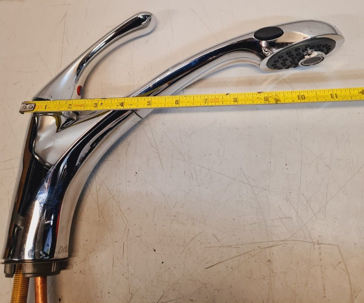 Delta Chrome Kitchen Faucet Single Handle 470-DST