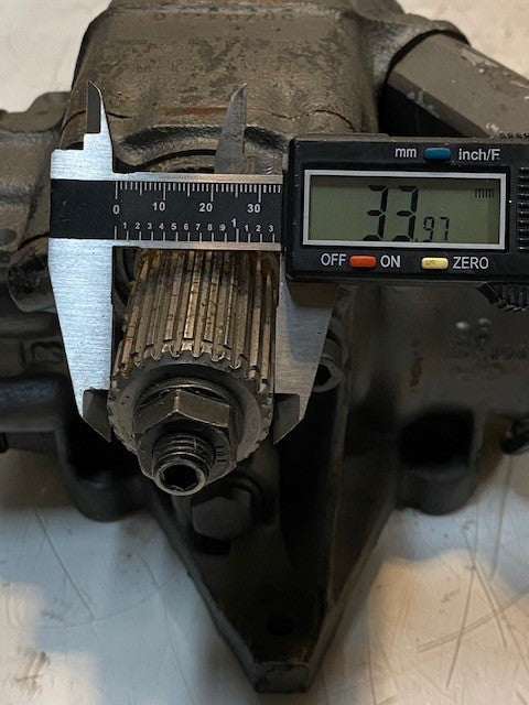 Power Steering Gear Box 59701.30 | 18mm Shaft 34mm Shaft
