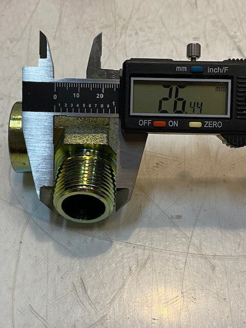 7 Quantity of TC 90 Degree Elbow Pipe Fittings Male x Female 12 (7 Quantity)