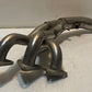 3-Branch Exhaust Header 25" L  52mm Bore 39mm Branch Bore 14mm Thread