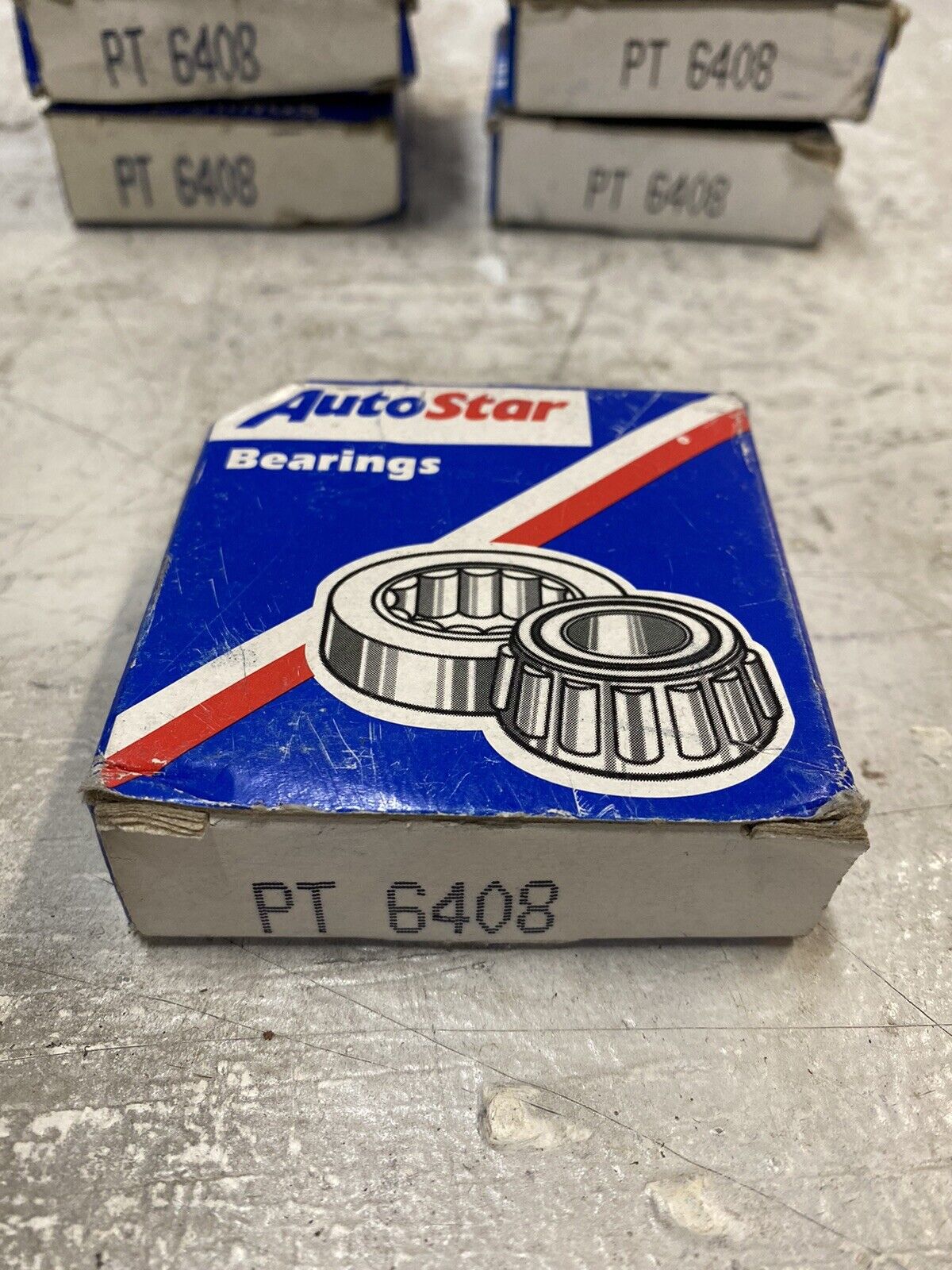 10 Parts Master And Auto Star Bearings PT 6408 (10 qty)