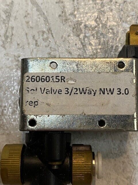 AVS Solenoid Valve 3/2 Way NW 3.0 24V DC | 2606015R | ETV-S02-F30-6FF