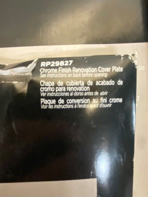 4 Quantity of DELTA Shower Renovation Cover Plate RP29827 54422 Rev C (4 Qty)