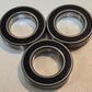 3 Quantity of SC Ball Bearings 6008 RS | 68 mm OD 40 mm Bore 15 mm Thick (3 Qty)
