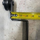 Single Track Bypass Door Kit Sliding Barn Door PULLEYBAR ONLY (See Measurements)