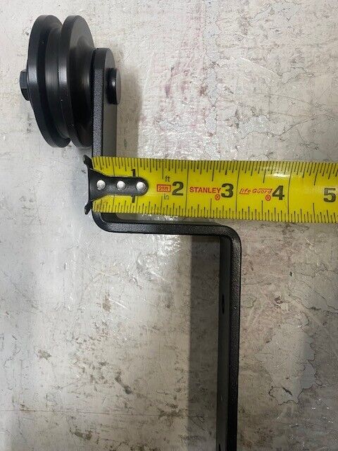 Single Track Bypass Door Kit Sliding Barn Door PULLEYBAR ONLY (See Measurements)