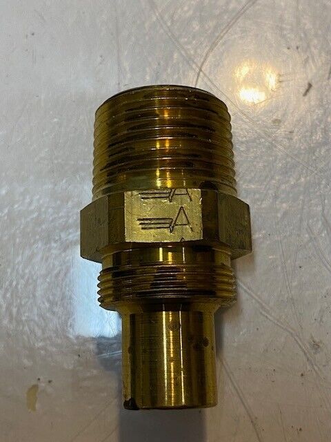 10 Quantity of Hydraulic A-12 Hex Fittings 17mm Nose 15mm ID 27mm Thread 18mm ID