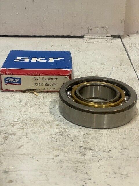 SKF Explorer Angular Contact Ball Bearing 7313BECBM 250H 140x65x33 mm