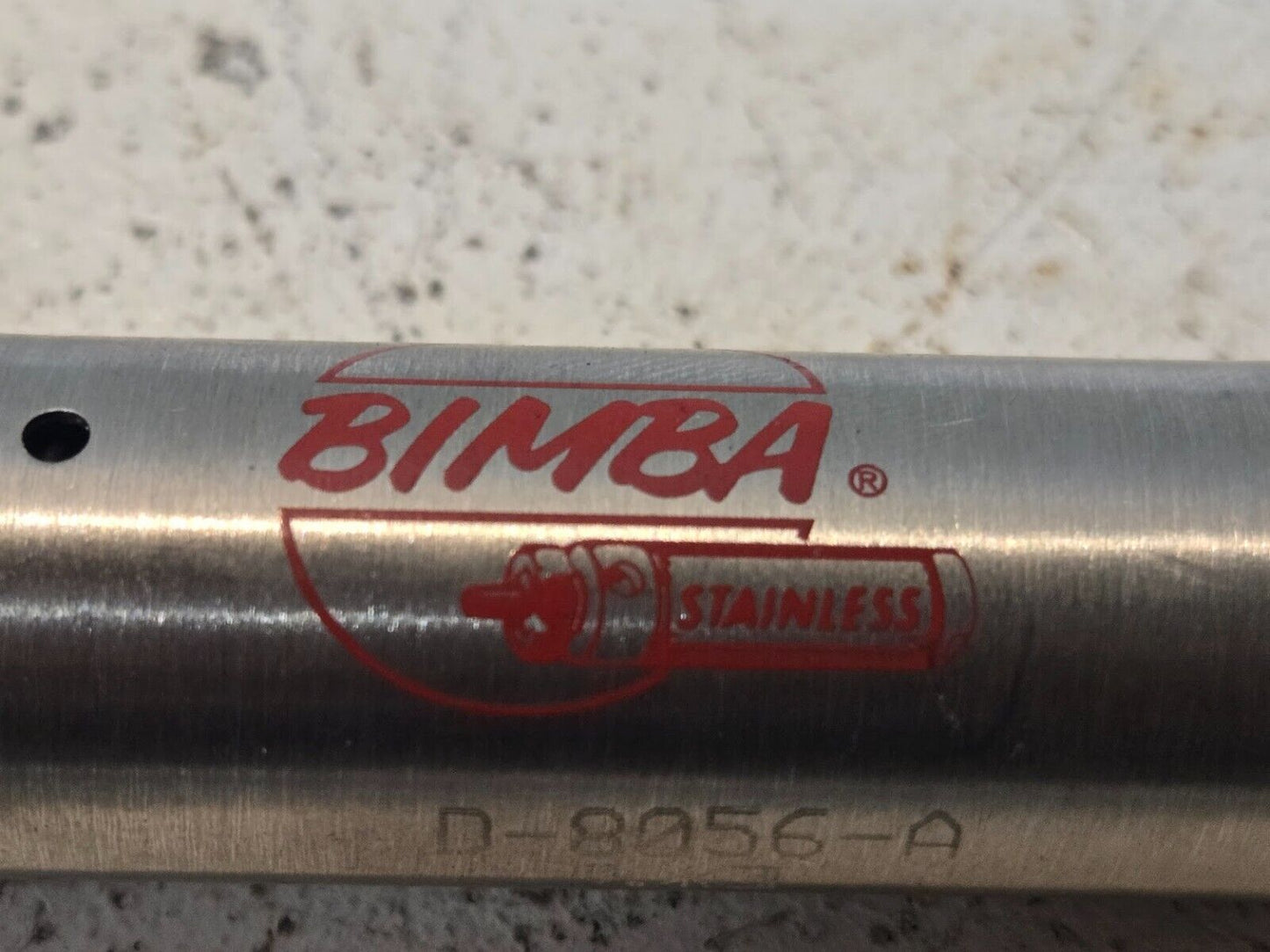 Bimba Stainless D-8056-A Pneumatic Cylinder