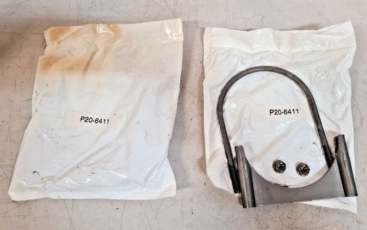 2 Quantity of U-Bolt Clamps P20-6411 | P206411 | 500 (2 Qty)