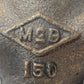 McDonald 150 3-Way Brass Valve 1 in FNPT Ports | Quarter Turn | 1-3/4 in Hex